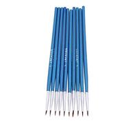 10 Pcs Fine Hand Painted Thin Hook Line Pen Art Supplies Drawing Art Brush Nylon Acrylic Paint Pen, Blue Easy Operation