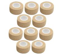 10 Pcs Finger Tape,Compression Tape, Bandage Tape, Skin Colour Elastic Self- Adhesive Bandage Finger Tape,Tape for Protect Finger and Wrist Veterinary Treatment Protective Furniture 2.5cm X 4.5m