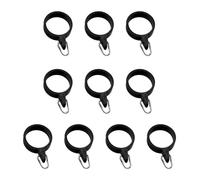 10 Pcs Fishing Rod Hook Keeper Elastic Rubber Rings Metal Holder Lure Baits Holder Hook Keeper Fishing Supplies Elastic Rubber Fish Rod Supplies Accessories