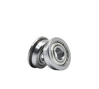 10 pcs Flanged Deep Groove Ball Bearings for 3D Printers, Lawn Mowers, and Power Tools(F688zz 8x16x5mm)