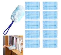 10 PCS Flash Dust Magnet Refill Fluffy Duster Refill Disposable Duster, Fluffy Duster Refills,Strong Electrostatic Dust Removal for Home & Car Cleaning Very useful