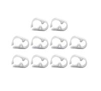 10 Pcs Flow Control Hose Clamp, 3-6mm Plastic Tubing Clips Adjustable Tube Clamp, Shut Off Water Flow Control Tube Clip