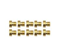 10 Pcs For Mikuni VM11/22 Large Round Motorcycle Carburetor Carb Main Jet Nozzle VM11 VM16 VM22 Size #62.5 - #180