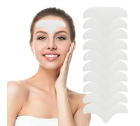 10 Pcs Forehead Wrinkle Patches,Facial Anti Wrinkle Patches, Reusable Face Patches for Forehead & Between Eyes, Forehead Moisturizing Pads for Women