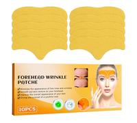 10 PCS Forehead Wrinkle Patches, Silicone Anti Wrinkles Patches, Moisturizing Forehead and Between Eyes, Facial Patches,Frown Line Remover Mask for Face Overnight, Face Tape for Wrinkles