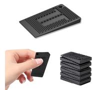 10 PCS Furniture Levellers, Flexible Rubber Table Leverler Shims, Stackable Leveling Wedges, Waterproof Non-Slip Flexible Pads for Table, Chair, Cabinet, Table Feet