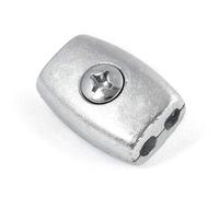10 pcs galvanised Steel Egg Shaped Wire Rope Clip 3mm