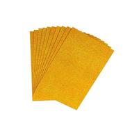 10 Pcs Glitter Foam Sheets EVA Foam Sheets A4 Craft Foam Paper Self Adhesive Sheets EVA Foam Sheets for DIY Crafts Scrapbooking,Gold