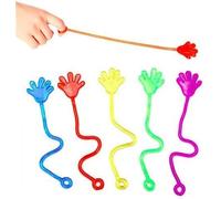10 PCS Glitter Sticky Hands Party Favors, Kids' Party Favor Sets, Fun Toys, Party Favors, Wacky Fun Stretchy Sticky Hands, Birthday Parties, Toys for Sensory Kids