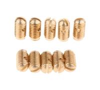 10 Pcs Gold Alto Tenor High-pitched Saxophone Screws For Woodwind Instrument Parts Saxophone Repair Parts
