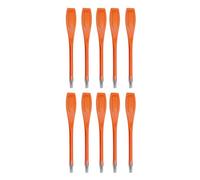 10 Pcs Golfs Pencils with Cover 2B Golf Scoring Clip Golf Easy to Hold for Sport Games