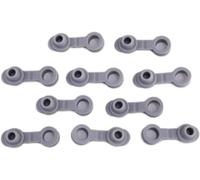 10 Pcs Grey Universal Silicone Sealing Bottle Straw Hole Grommets Stopper Lids Straw Plug Replacement Tumber 20/30Oz Thermos Cup, Wine Stoppers