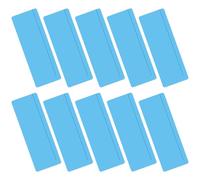 10 Pcs Guided Reading Strips, Tracking Highlight Colored Overlay Bookmarks, Reading Rulers with Line for Classroom Teach to Reduce Visual Stress (Blue)