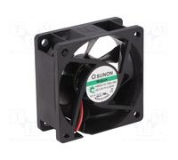 10 pcs : HA60251V4-1000U-A99 - Fan: DC, axial, 12VDC, 60x60x25mm, 23.32m3/h, 10.
