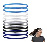 10 PCS Hair Bands for Men Boys Headband for Kids Sports Headband Boys Hair Band Elastic Headbands for Women Non Slip Mens Headband Elastic Headbands for Women Non Slip for Cycling Running Yoga