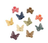 10 PCS Hair Claw Clip Glitter Glitter Claw Clamp Cool Butterfly Hair Catch Bullet Catch Strong Hold Hairpin Hairpin for Girls