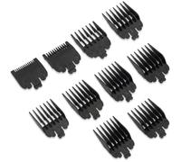 10 Pcs Hair Clipper Guards, 1/16 to 1 Size, Fade Comb, Compatible
