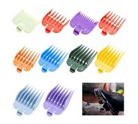 10 PCS Hair Clipper Guards, 10 Sizes Universal Replacement Spares Haircut Accesorries Set, Professional Clipper Comb for Most Clippers Trimmers