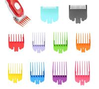 10 Pcs Hair Clippers, Clipper Guards Replacement Accessories of Different Sizes, Hair Clipper Comb Suitable for Most Hair, Hair Clipper Guards for Adults, Kids, and Pets