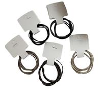 10 Pcs Hair Tie Elastic Scrunchies French Hair Loop For Elegant Updos Suitable For Thick And Thin Hair