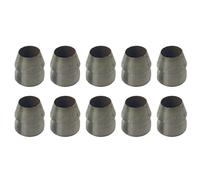 10 Pcs Hammer Handle Wedges 8-19mm Round Steel for Securing Replacement Handles, Prevent Loosening on Hammers, Silver Metal Fixing Wedge Set