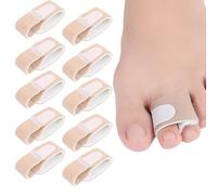 10 Pcs Hammer Toe Straightener Non-Slip Hammer Toe Corrector for Comfortable Wearing Experience Treating Overlapping Hammer Crooked Protect Toes from Secondary Trauma and Broken Toes