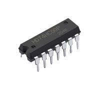 10 pcs HD74HC00P DIP-14 74HC00 Quad. 2-Input NAND Gates Integrated Circuits