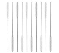 10 Pcs Hearing Aid Cleaning Brushes, Hearing Aid Cleaning Kit Aids Vent Earhook Tube Cleanings Brush Kit Tools for Earbuds Headphones Small Holes Cleaner