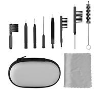 10 Pcs Hearing Aid Cleaning Kit, Hearing Aid Accessories with Case Hearing-Amplifier Brush Versatile Earbuds Headphones Cleaner Brushes Tools