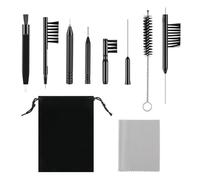 10 PCS Hearing Aid Cleaning Kits, Multi-Functional Hearing Aid Cleaning Brush for Clean Earbuds, Headphones, Amplifiers, with Bag, Gifts for Relatives and Friends