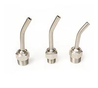 10 PCS High-Pressure Cooling Nozzle 304 stainless steel cooling nozzle, universal coolant nozzle, suitable for all kinds of machine tools, water 1/2" Diameter 20.5mm (0.81in) Tube length 60mm(2.36in)