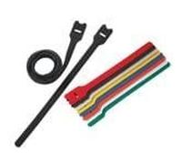 10 pcs : HLT2I-X0 - Cable Ties 8 LOOP BLACK