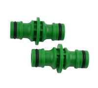 10 Pcs Hose Pipe Connector Double Male Plastic Quick Fix Click On Rubber O Ring Garden Watering