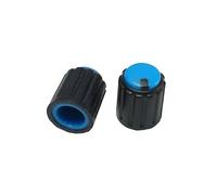 10 pcs Hote:6mm 10x12mm Black Knob Cap Potentiometer Encoder Knob Flower Shaped Inner WTH118 148 RK097 NWPNLXEA(Green)