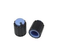 10 pcs Hote:6mm 10x12mm Black Knob Cap Potentiometer Encoder Knob Flower Shaped Inner WTH118 148 RK097 NWPNLXEA(S)