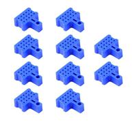 10 PCS Hydraulic Disc Brake Insert Tool 2/4 Plunger Caliper Block Motorcycle Hydraulic Disc Brake Bleed Block Spacer Oil Change Bleed Stopper Insert