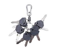 10 Pcs Ignition Keys 198360-52160 194155-52160 1A7880-52100 AM879480 for Branson Tractor TTC5070000A9 Yanmar SC2400 SC2450 EX450 EX2900 EX3200 Cub Cadet John Deere JD Tractor Kukje Tractor
