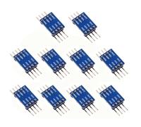 10 Pcs IIC I2C 2 Way Logic Level Converter Bi-Directional Module, 3V to 5V Shifter Module for Arduino