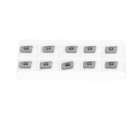 10 Pcs Indexable Turning Inserts Coated Carbide Inserts for Lathe Milling Machine High Easy to Install for Steel Wood and Board Processing (APMT1135PDER-MO2)