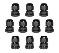 10 Pcs IP68 Waterproof Cable Gland & M16/M20 Cable Connector, Nylon Cable Gland Strain Relief for 4mm-8mm Diameter Cables, with Locknut & Sealing Washer for Junction Box Enclosure Outdoor Use (M20)