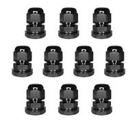 10 Pcs IP68 Waterproof Cable Gland & M16/M20 Cable Connector, Nylon Cable Gland Strain Relief for 4mm-8mm Diameter Cables, with Locknut & Sealing Washer for Junction Box Enclosure Outdoor Use (M16)