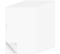 10 Pcs Iron On Adhesive Sheets, Heavy Duty Double-Sided Heat Melt Fabric Glue A4 Size Fusible Interfacing Press-on Patch Iron On Tape, Fusible Interfacing for Sewing Heat and Bond