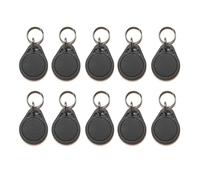 10 PCS ISO14443A 13.56MHZ Key Tag M1 Classic 1K S50 Keychain Grey Color,Read Only