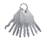 10 pcs, Jiggler lock picks for double sided lock fasteners selection tool