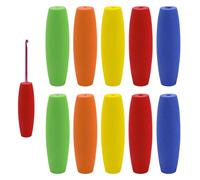 10 Pcs Knitting Needle Grips, Ergonomic Knitting Needle Grip Removable Knitting Needle Handle Knitting Needle Hand Grips for 2-10mm Knitting Hook