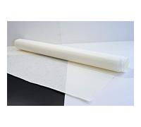 [10 Pcs] Korean Traditional Mulberry Paper HanJi Handmade Plain Natural White Single Layer 24.8 x 36.6 by NaRaOn HanJi