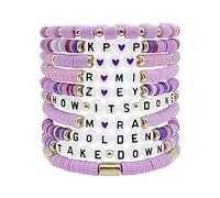 10 Pcs Kpop Bracelet Korea-pop Merch Girls Friendship Demon Bracelets