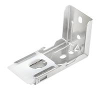 10 PCS L-Shaped Blind Brackets for Venetian & Roman Blinds,Curtain Track Bracket for 38mm Headrail Channel