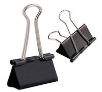 10 Pcs Large 51mm Binder Clips Document Clips Metal Paper Drawing Clip Multi-Function Foldback Clips for Notes Office School Home Kitchen Shops