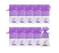 10 Pcs Lavender Bags Empty Sachets Bag,Fragrance Scented Sachets Bags Dried Lavender Flowers Closet Bag for Drawer Wardrobe Fresheners,Purple Gauze Bag for Fill Dry Dried Lavendar Flower Spice